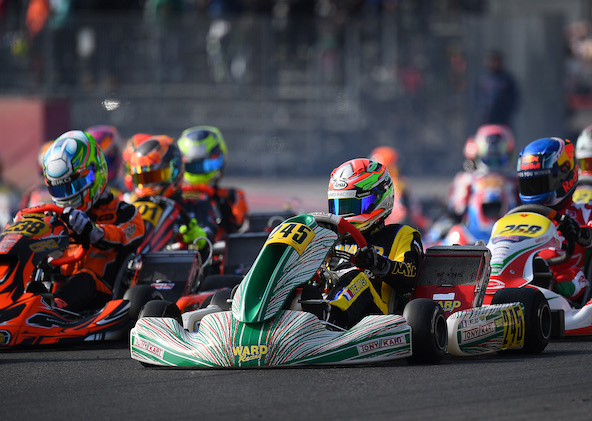 Jimmy Helias, actuel numéro 1 du classement international de karting en OK