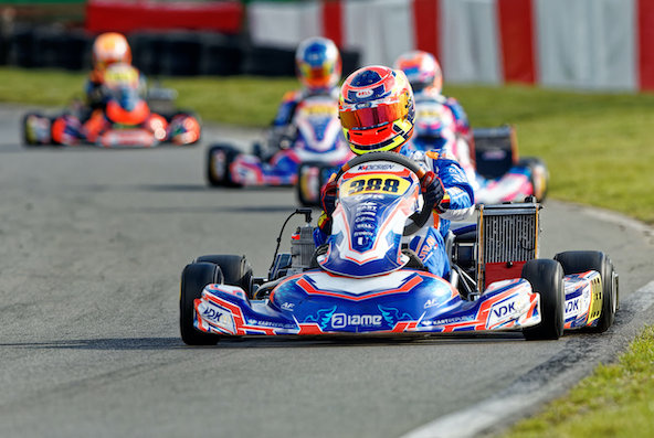 Quelques belles performances françaises lors de l’ouverture de la IAME Series Benelux