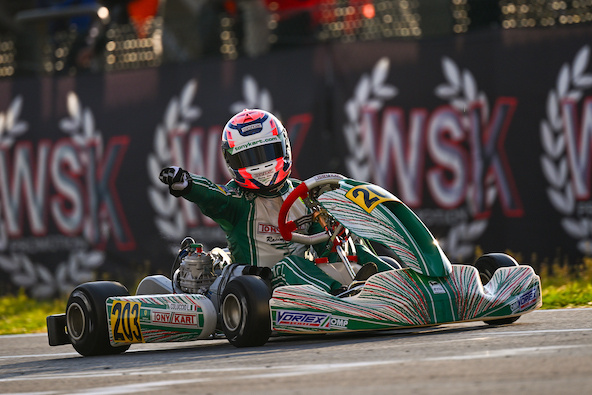 WSK: Victoires italienne, colombienne, suédoise et panaméenne à Sarno, nouveau top-5 pour Helias