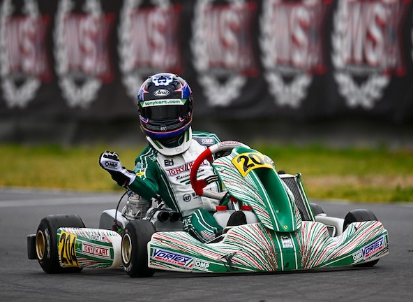 A OTK le titre en OK, à KR la couronne en OK-Junior en WSK Super Master Series