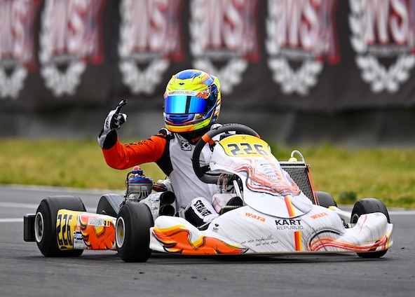 Le Belge Thomas Strauven (OK) attendait depuis un moment de confirmer par une victoire. C'est chose faite !