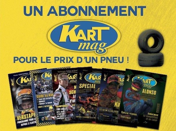 Abonnez-vous à Kart Mag et recevez immédiatement le nouveau numéro (219)