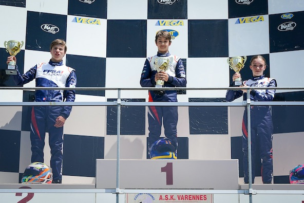 Junior FFSA Academy / Varennes: Trois pilotes se détachent et un nouveau trophée pour Schulz