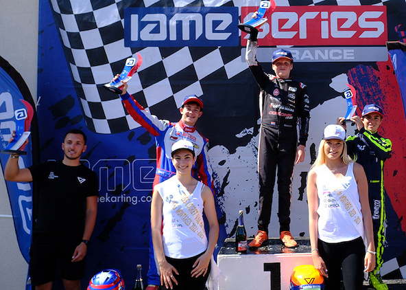 Coronel, Battisti, Barbarin, François et Chastanet confirment en IAME Series France