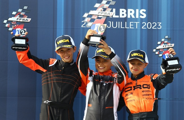 Mini 60 / Salbris: Théo Battisti sort vainqueur d’un super final à trois