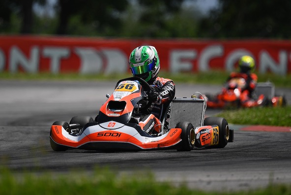 Bella rimonta per Jean Nomblot nelle finali della KZ2