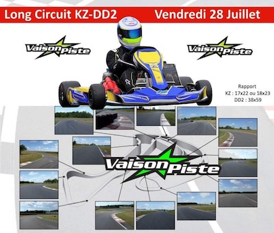 Vaison Piste: Un roulage en Long Circuit le 28 juillet près de Chalon sur Saône