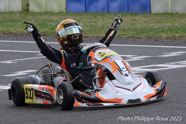 Théo Battisti relève le challenge de l’OK-Junior en 2024 avec Sodikart