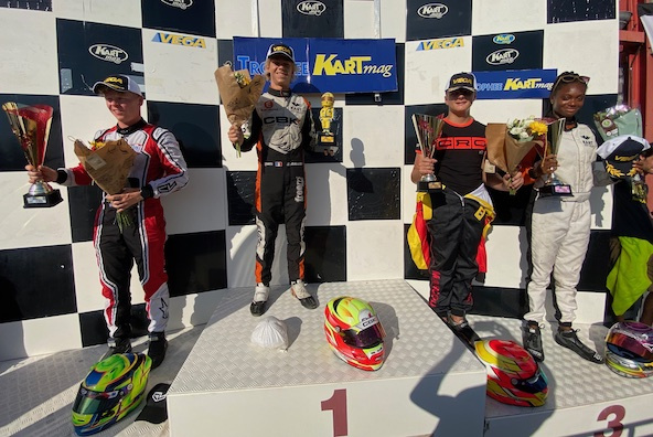 Senior: Evan Mainier, leader des chronos à la finale et vainqueur malgré Nicolas Ville