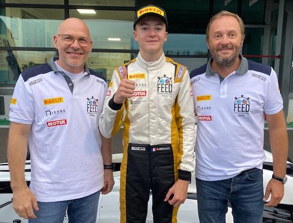 Direction la F4 pour Augustin Bernier, vainqueur du Volant Feed Racing