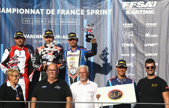 Varennes / KZ2: Jean Nomblot domine une rude concurrence