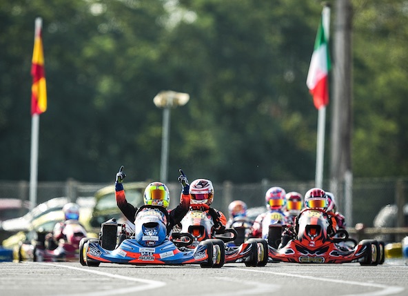 Vainqueur en Nationale, Luka Scelles est ici devant le malheureux Mathys Saura-Pictet et Thomas Pradier, 2e de la finale.