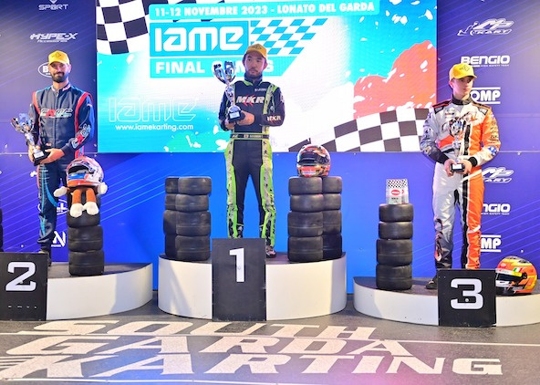 IAME Final Games: Chapon P2 en X30 Master, Les Français en force en KA100 à Lonato