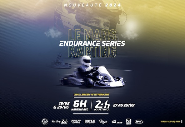 Nouveauté 2024: Le Mans Endurance Series Karting