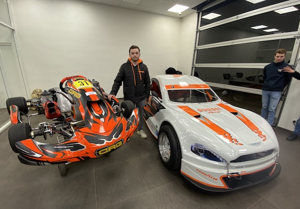 Arthur Carbonnel poursuit en KZ1 avec CRG et va aussi découvrir l’auto…