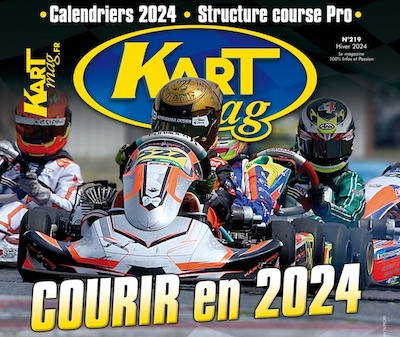 Ne manquez pas dans vos kiosques le numéro 219 de Kartmag