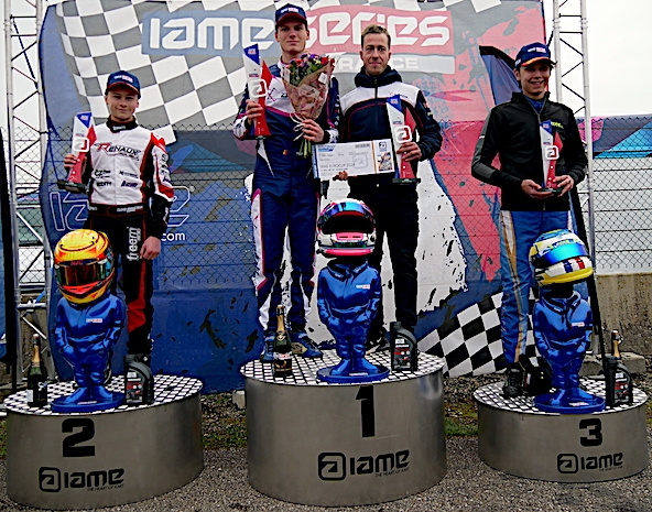 IAME France à Lyon: Rêve pour le Belge Sam Balota, cauchemar pour Ethan Pharamond