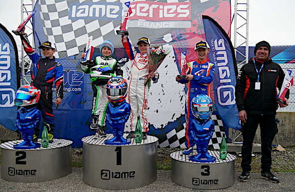 IAME Series France / Lyon: Many Nuvolini dominateur en Mini 60
