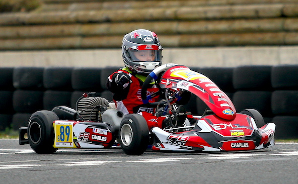 Salbris: Charles Ural emmène un brillant triplé PB Kart en Mini 60