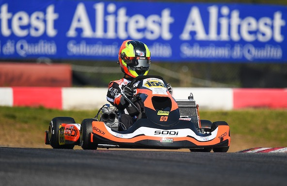 Le Français Arthur Poulain remporte la 35e édition du Trophée Andrea Margutti à Lonato en KZ2 !