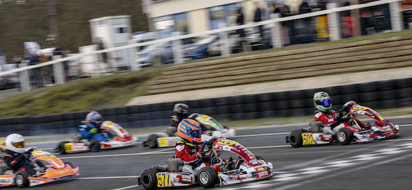 Triplé PB Kart en Nationale, doublé en Mini 60 et podium en Senior à Salbris, Charles Ural (Mini 60) et Matthéo Dauvergne (Nationale), dominateurs à La Hague avec PB Kart