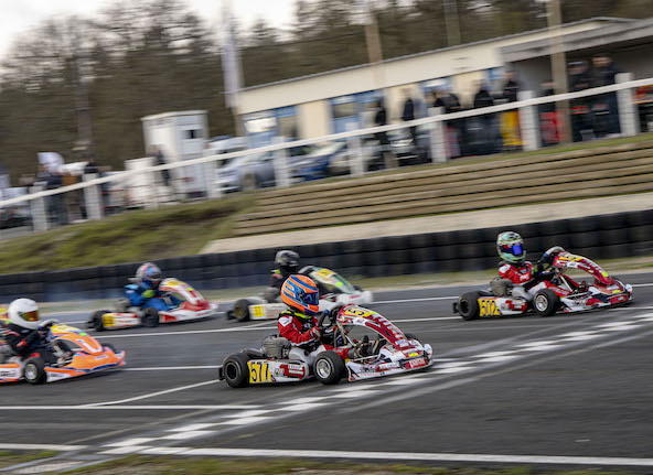 Triplé PB Kart en Nationale, doublé en Mini 60 et podium en Senior à Salbris, Charles Ural (Mini 60) et Matthéo Dauvergne (Nationale), dominateurs à La Hague avec PB Kart