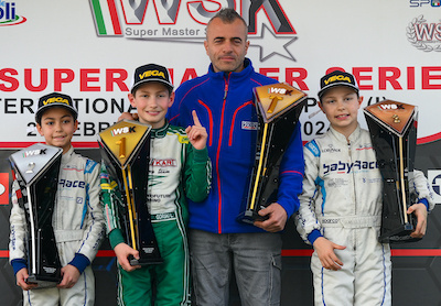 WSK Super Master Series / Sarno: Le bon coup de Jean Poujol, 2e en U10