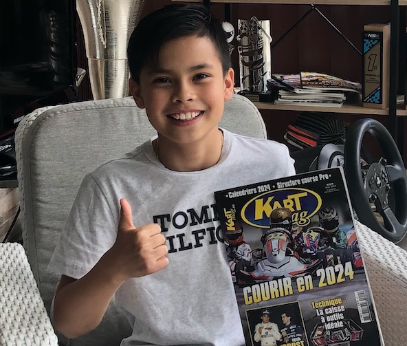 Comme Théo Battisti, ne manquez pas le numéro 219 de Kart Mag