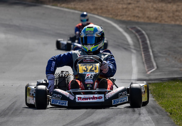 François Béliard inaugure la saison de Formule 20.000 sur le superbe site de Nontron