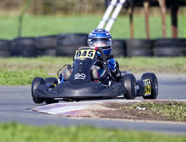 IAME Benelux: Amine Pantoli domine ses adversaires en finale en Mini Rookie à Mariembourg