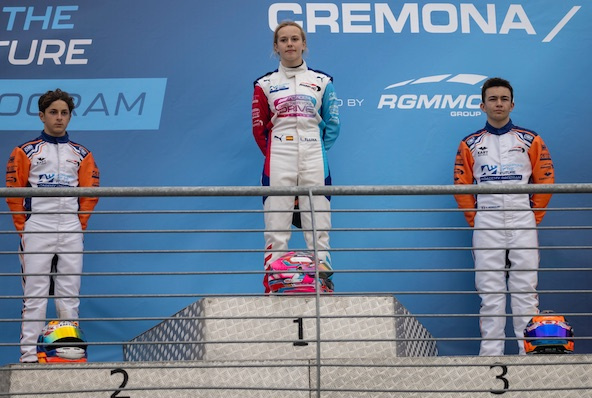 Podium pour Herrouin et Karras à Cremona en Champions of the Future Academy Program