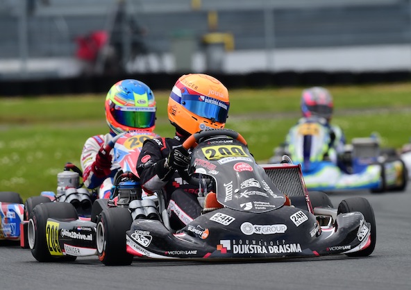 1er podium en FIA Karting pour le team français Victory Lane, impliqué depuis seulement quelques mois à ce niveau