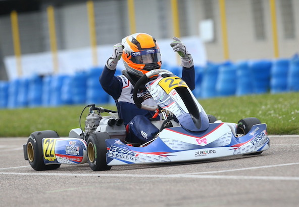 Championnat de France Junior Academy: Jules Avril gagne à Mirecourt et se replace au général
