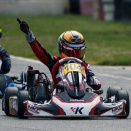 Marc Andria Quessada: 4 podiums en Italie dont 1 victoire à Lonato et la 2e place provisoire en Rotax Mini