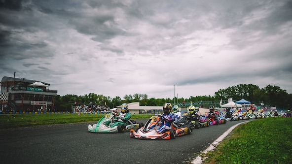 NSK: Alex Bessac impérial en Rotax Master, comme Antoine Broggio et Charles Seguin en DD2