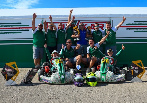 Les deux finales Mini 60 et Mini U10 ont été remportées par des ensembles Tony Kart-Vortex à La Conca