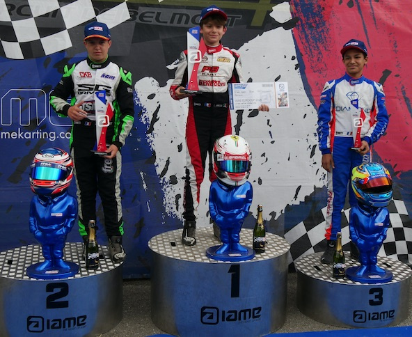 Belmont: Benecchi, Nuvolini et Lassoued dominateurs en IAME France