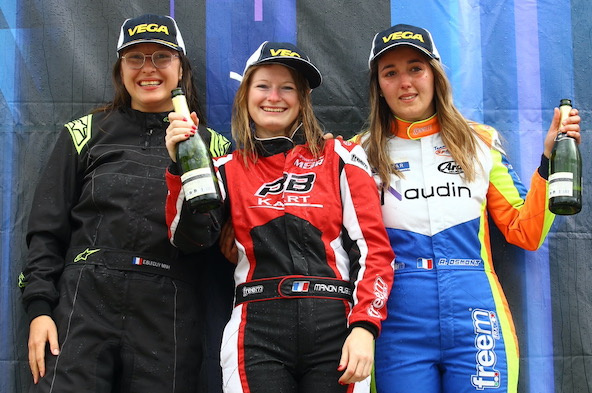 Manon Augier Championne de France des Féminines 2024 à Anneville