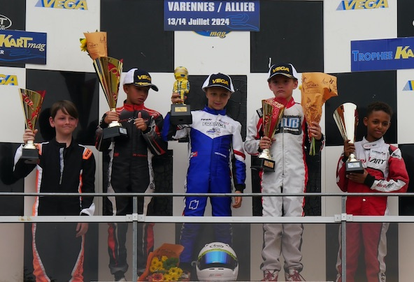 Mike Meynard domine le 25e Trophée Kart Mag en Mini 60 à Varennes