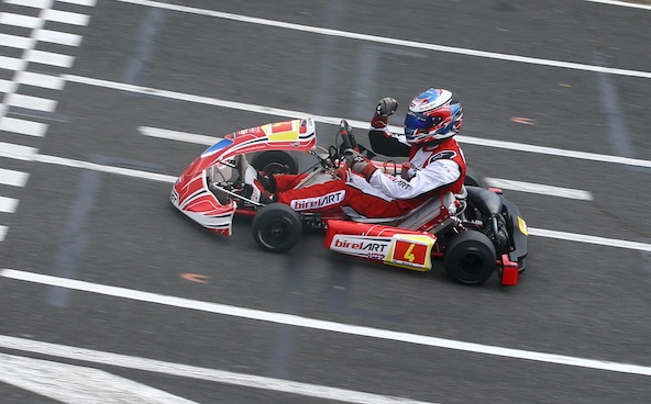 Trophée Kart Mag: Nicolas Masle gagne son duel face à Malo Bolliet en KZ2