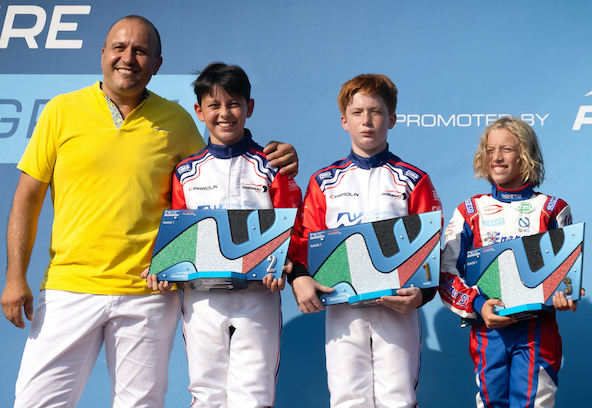En Course 1, victoire du Belge Priam Bruno devant le Français Augustin Feglioni et l’Italien Nicolo Perico