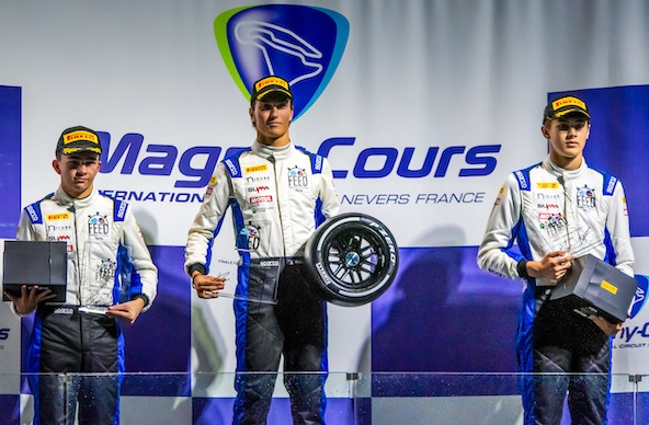 Direction la F4 pour Malo Bolliet qui remporte le Volant Feed Racing devant Hugo Herrouin