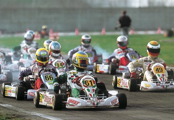 Jean-Philippe Guignet a gagné de nombreuses courses sur Tony Kart, en Junior, ICA (Champion d'Europe) et Formule A