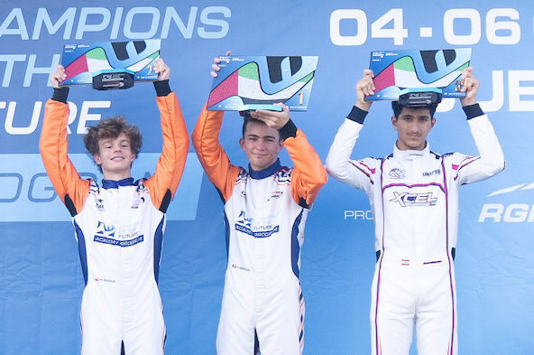 Victoire en OK-N Senior à Dubaï pour Hugo Herrouin en Champions of the Future Academy Program