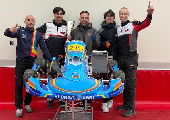 Victoire en Senior pour Charles Lambert et KBK Compétition