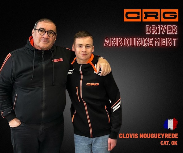 Le Français Clovis Nougueyrede rejoint l’équipe officielle CRG en OK
