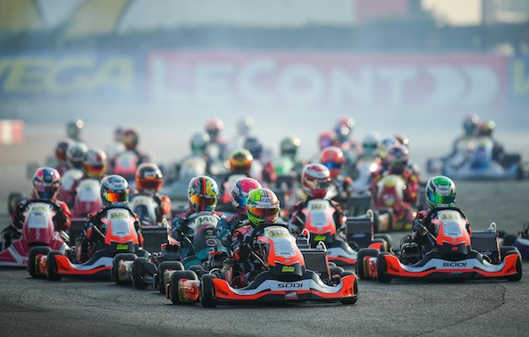 Retour sur la WSK Super Master Series à Lonato avec les podiums de Scelles, Denner et Fagot Ratajski