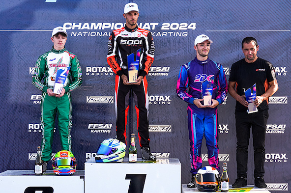 NSK Essay Rotax Senior: Lassoued vainqueur, Périgny Champion