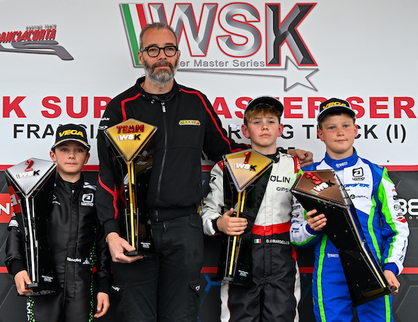 WSK / Franciacorta: Encore des perfs françaises et des podiums pour Fagot-Ratajski et Nuvolini