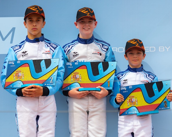 Champions of the Future Academy Program: Many Nuvolini prend la tête en OK-N Junior